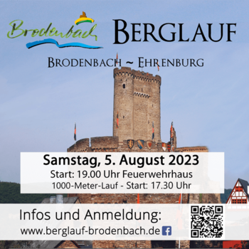 16. Berglauf Brodenburg am 5. August 2023