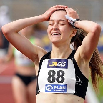 Das Highlight des Wochenendes war die neue Bestzeit von Olivia Gürth (Diezer TSK Oranien). Die Hindernisläuferin kam bei der Track Night Vienna auf ein Ergebnis von 9:29,99 Minuten. (Foto: Wolfgang Birkenstock).