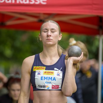 Emma Kaul gibt ihr Debüt in Götzis und ist erstmals zu der Prestigeträchtigen Veranstaltung eingeladen (Foto: Papenfuss).