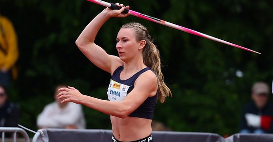 Emma Kaul (USC Mainz) gewinnt DM Gold bei den Frauen. (Foto: René Weiss)