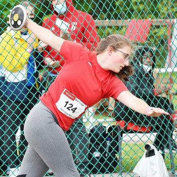 Hanna Kaiser (LG Bernkastel/Wittlich) ist bei der Jugend DM in Rostock am Start (Iris Hensel).