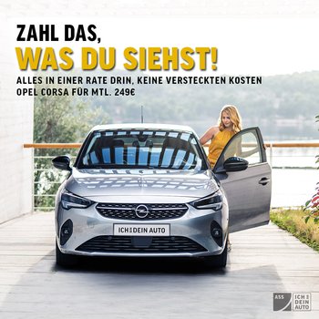 Werde wunderbar wendig – mit dem Opel Corsa! 