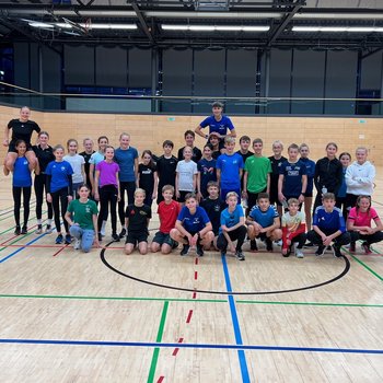 Talentfördergruppe nimmt Training auf (Foto: privat).