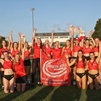 Als Krönung die Bronzemedaille für das weibliche U20-Team bei der Deutschen Meisterschaft in Lage (Foto: Dirk Gantenberg). 