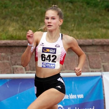 Sina Ehrhardt geht in Dortmund über 200 Meter und mit der Staffel an den Start (Foto: <a href="https://www.wolfgang-birkenstock.de/" target="_blank">Wolfgang Birkenstock</a>).