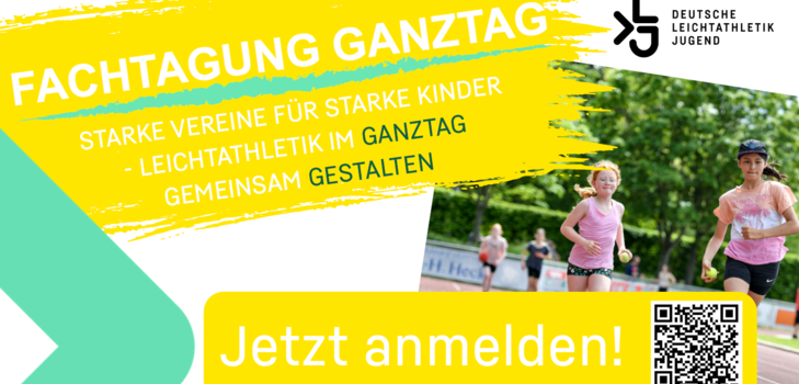 Vom 14. - 15. November 2026 findet in Frankfurt eine Fachtagung zum Thema Leichtathletik im Ganztag statt.