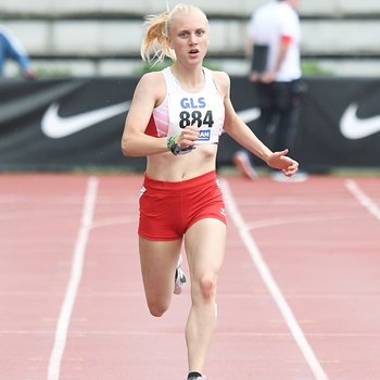 Leonie Kupser (DJK Ochtendung) hat gute Chancen in Dortmund (Foto: Iris Hensel).