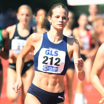 Hannah Schwind (PST Trier) startet in Konz (Foto: Iris Hensel).
