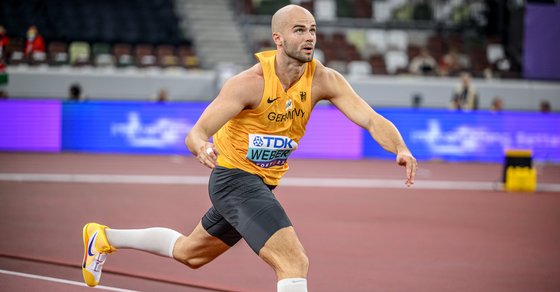 Platz 5 für Julian Weber (USC Mainz) bei der WM in Tokyo (Foto: Papenfuss).