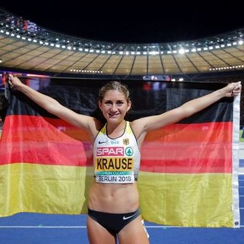 Titelverteidigerin Gesa Krause (Verein Silvesterlauf Trier) muss leider auf die EM in München verzichten (Foto: <a href="https://www.wolfgang-birkenstock.de/" target="_blank">Wolfgang Birkenstock</a>).