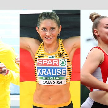 Der Leichtathletik-Verband Rheinland ist bei den Olympischen Sommerspielen in Paris mit fünf Sportlerinnen und Sportlern so gut vertreten wie noch nie zuvor (Fotos: I. Hensel 4, R. Weiss 1)