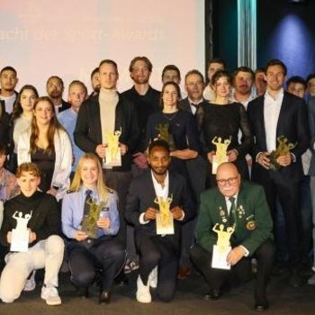 Bei der Wahl zur  rheinland-pfälzischen "Sportlerin des Jahres" bzw. zum rheinland-pfälzischen „Sportler des Jahres“ haben Sophia Junk (LG Rhein-Wied) und Niklas Kaul (USC Mainz) die Abstimmung für sich entschieden (Foto: LSB/Javier Cabrera ).
