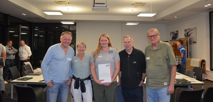 Klaus-Dieter Welker, Corinna Tentrup-Tiedje , Jennifer Jüngling, Klaus Lotz, Kai Mader (v.l.n.r)