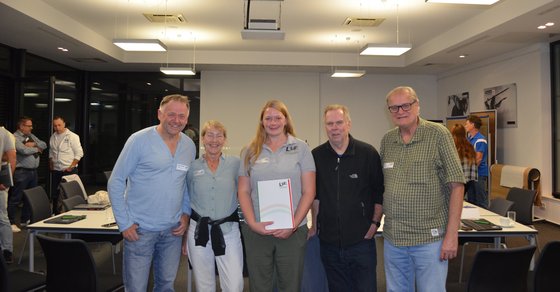 Klaus-Dieter Welker, Corinna Tentrup-Tiedje , Jennifer Jüngling, Klaus Lotz, Kai Mader (v.l.n.r)