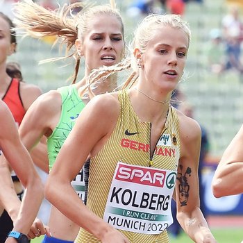 Majtie Kolberg /LG Kreis Ahrweiler) ist bei der WM über 800 Metern der Frauen am Start (Foto: Iris Hensel).