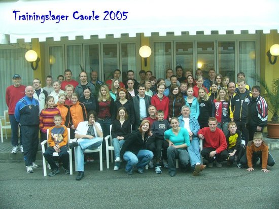 Gruppenbild Trainingslager 2005 Caorle. Quelle: LVR