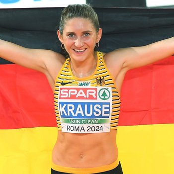 Gesa Krause vom Verein Silvesterlauf Trier wurde zur „Läuferin des Jahres“ gewählt (Foto: Iris Hensel).