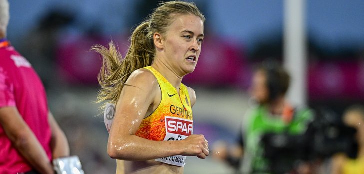 Olivia Gürth bei der Europameisterschaft (Foto: Stefan Mayer)