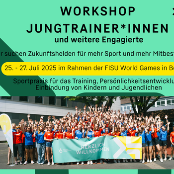 Mehr Sport, mehr Mitbestimmung: Workshop für Jungtrainer:innen & Jugendsprecher:innen.
