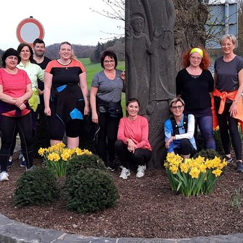 Trainingsgruppe 2022 beim gemeinsamen Training 