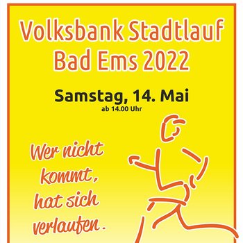Stadtlauf in Bad Ems findet am 14. Mai statt